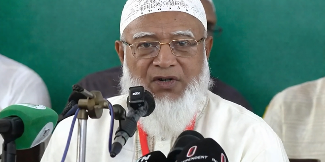 জনগণের রায় নিয়ে প্রতারণার অভিযোগ বিএনপির বিরুদ্ধে: জামায়াত আমির